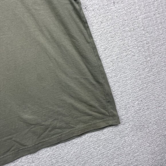 Chlorophylle T-shirt Graphic Spell Out Short Sleeve Men M Military Green Outdoor - Picture 5 of 13